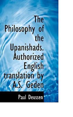 The Philosophy of the Upanishads. Authorized En... 111655643X Book Cover