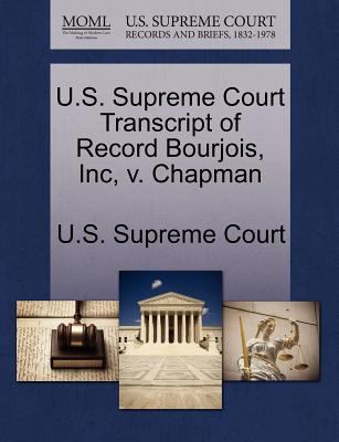 U.S. Supreme Court Transcript of Record Bourjoi... 1270006142 Book Cover