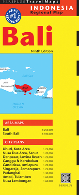 Bali Travel Map 079460739X Book Cover
