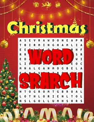 Christmas word search.: Easy Large Print Puzzle... 1671897080 Book Cover