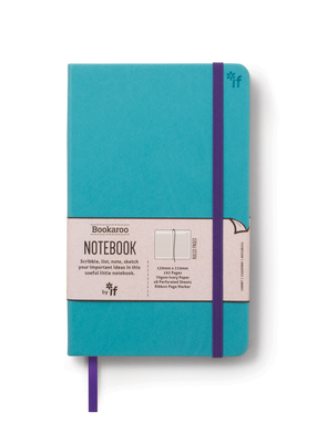 Bookaroo Notebook (A5) Turquoise B07X6BR3VZ Book Cover