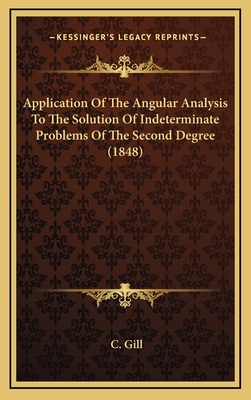 Application Of The Angular Analysis To The Solu... 1169001599 Book Cover
