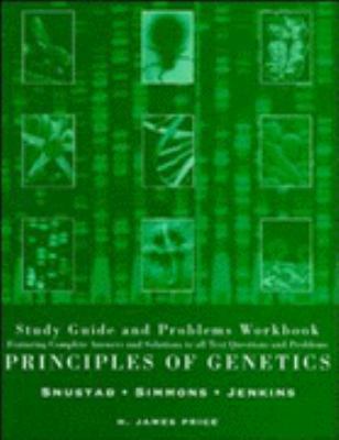 Principles of Genetics, Student Study Guide and... 0471152846 Book Cover
