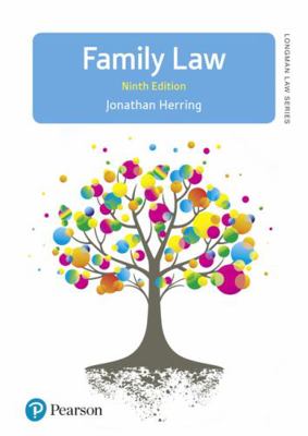 Family Law 1292251166 Book Cover