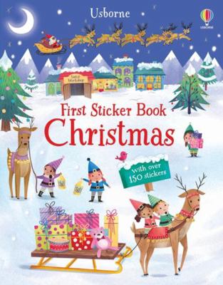 First Sticker Book Christmas: Enchanting Holida... 1805317075 Book Cover