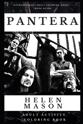 Pantera Adult Activity Coloring Book 1676455442 Book Cover