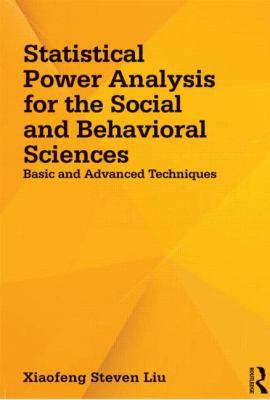 Statistical Power Analysis for the Social and B... 1848729812 Book Cover