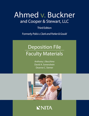 Ahmed v. Buckner and Cooper & Stewart, LLC: Dep... 1601568436 Book Cover