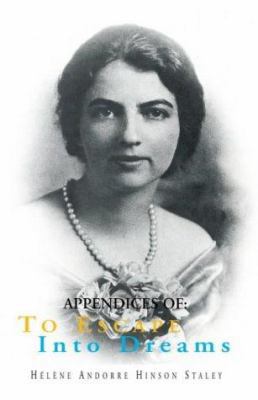Appendices of: To Escape . . . . 1413408788 Book Cover