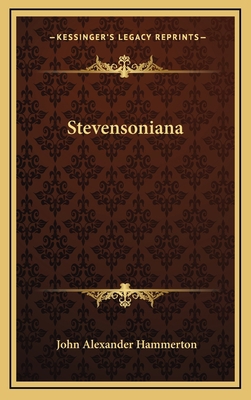 Stevensoniana 1163545600 Book Cover