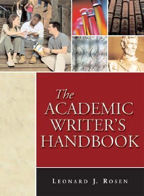 The Academic Writer's Handbook 0321338316 Book Cover