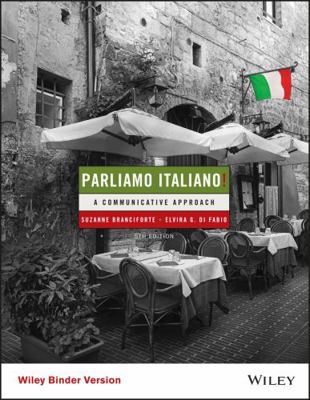 Parliamo italiano!: A Communicative Approach 1119146992 Book Cover