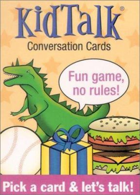 Kidtalk Conversation Cards 1572813741 Book Cover