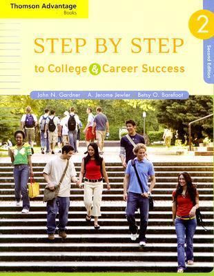 Step by Step to College and Career Success 1413030769 Book Cover