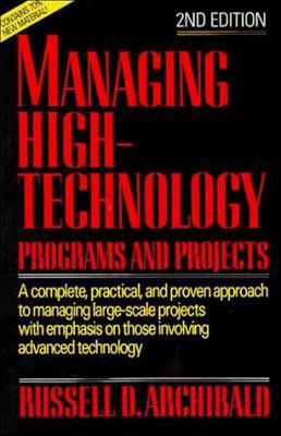 Managing High-Technology Programs and Projects,... 047151327X Book Cover