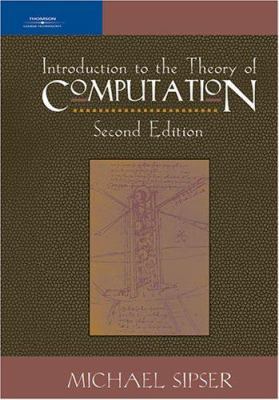 Introduction to the Theory of Computation 0534950973 Book Cover