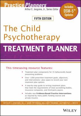 The Child Psychotherapy Treatment Planner: Incl... B015GPYJEG Book Cover