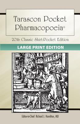 Large Print: Tarascon Pocket Pharmacopoeia 2016... [Large Print] 1284110451 Book Cover