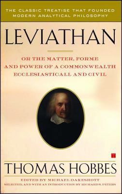 Leviathan: Or the Matter, Forme, and Power of a... 1416573607 Book Cover