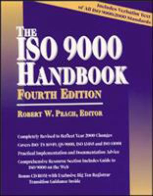 The ISO 9000 Handbook Fourth Edition 1932191003 Book Cover
