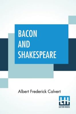 Bacon And Shakespeare 9390294320 Book Cover