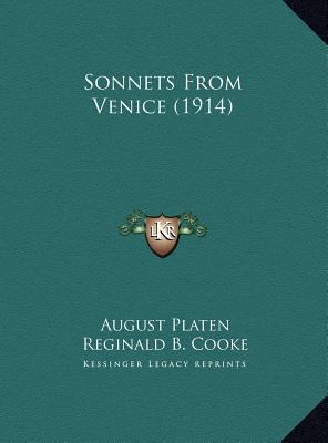 Sonnets From Venice (1914) 1169476341 Book Cover