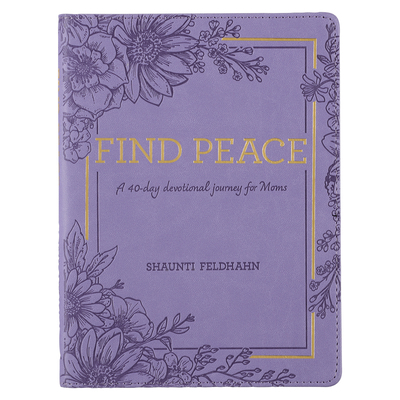 Find Peace for Moms, 365 Daily Devotions, Faux ... 1639520988 Book Cover