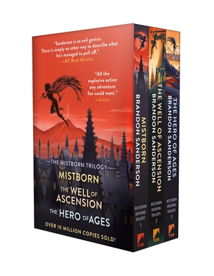 Mistborn Trilogy Tpb Boxed Set: Mistborn, the W... 1250869587 Book Cover