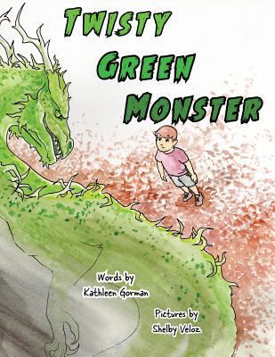 Twisty Green Monster 1943050333 Book Cover