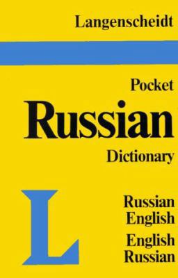 Langenscheidt Pocket Dictionary Russian/English... 0887291082 Book Cover