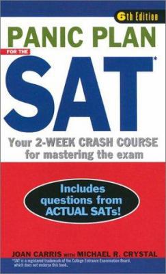 Panic Plan for the SAT 0743475747 Book Cover