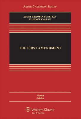 The First Amendment 1454807067 Book Cover