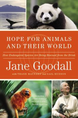Hope for Animals and Their World: How Endangere... [Large Print] 0446559946 Book Cover