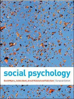 Social Psychology 0077121783 Book Cover