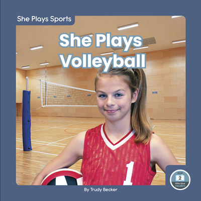 She Plays Volleyball 1646197127 Book Cover