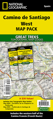 Camino de Santiago West Map [Map Pack Bunde] Map 1566959284 Book Cover
