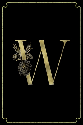 W: Letter W Initial Personalized Monogram Noteb... B084G2KTNP Book Cover