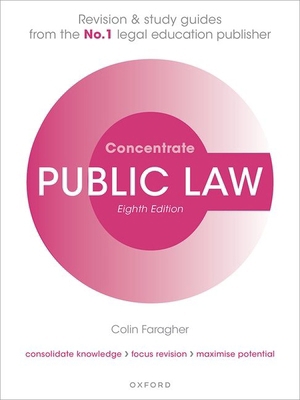 Public Law Concentrate 0198904533 Book Cover