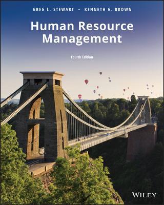 Human Resource Management 111949298X Book Cover