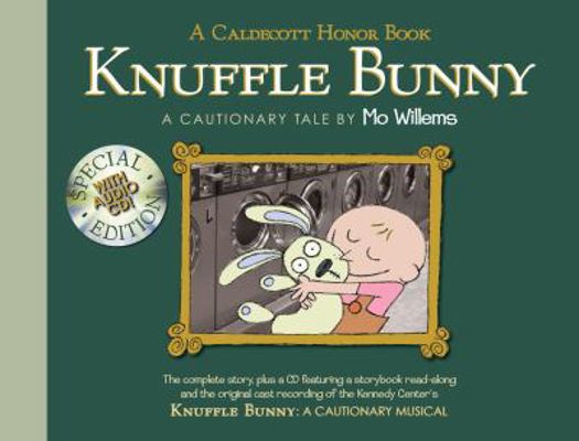 Knuffle Bunny: A Cautionary Tale [With CD (Audio)] 142314449X Book Cover