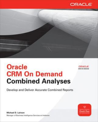 Oracle Crm on Demand Combined Analyses 0071745386 Book Cover