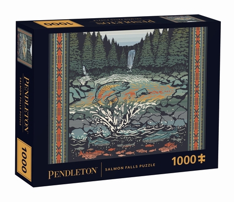 Pendleton Salmon Falls 1000-Piece Puzzle 179724308X Book Cover