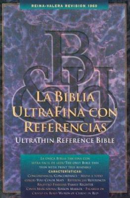 Ultrathin Reference Bible-RV 1960 [Spanish] 1558190945 Book Cover