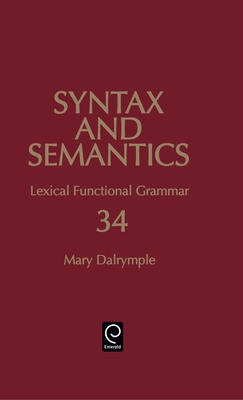 Lexical Functional Grammar 0126135347 Book Cover