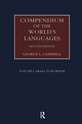 Compendium of the World's Languages 0415202965 Book Cover