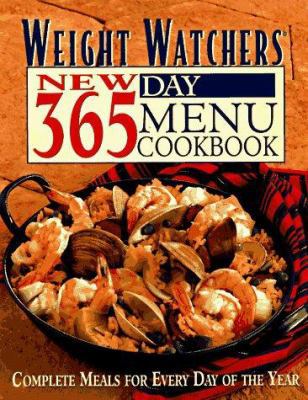 Weight Watchers New 365-Day Menu Cookbook: Comp... 0028610156 Book Cover