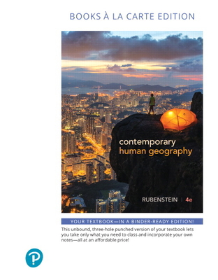 Contemporary Human Geography 0134772431 Book Cover
