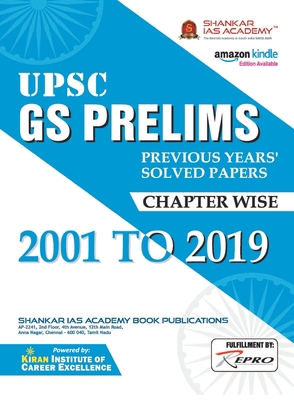 (UPCS GS Prelims-2001-2019 (Shankar) 9389554195 Book Cover
