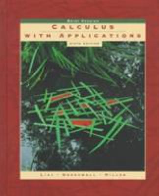 Calculus with Applications (Brief 6th Edition) 0321016300 Book Cover