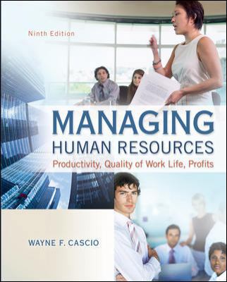 Managing Human Resources B00A2KFLSY Book Cover